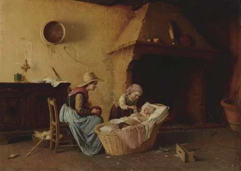 La pappa, 1870